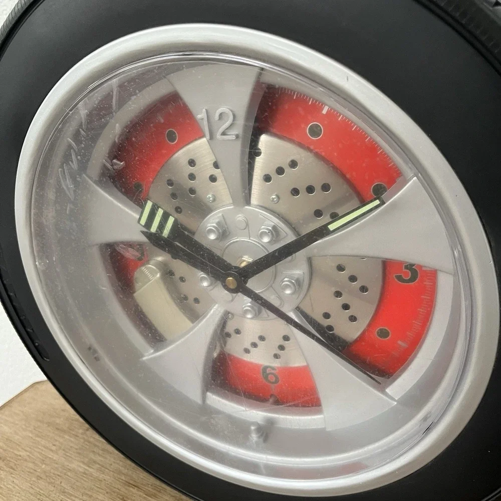 John Bull Garage Torque Thrust Wheel Clock 13